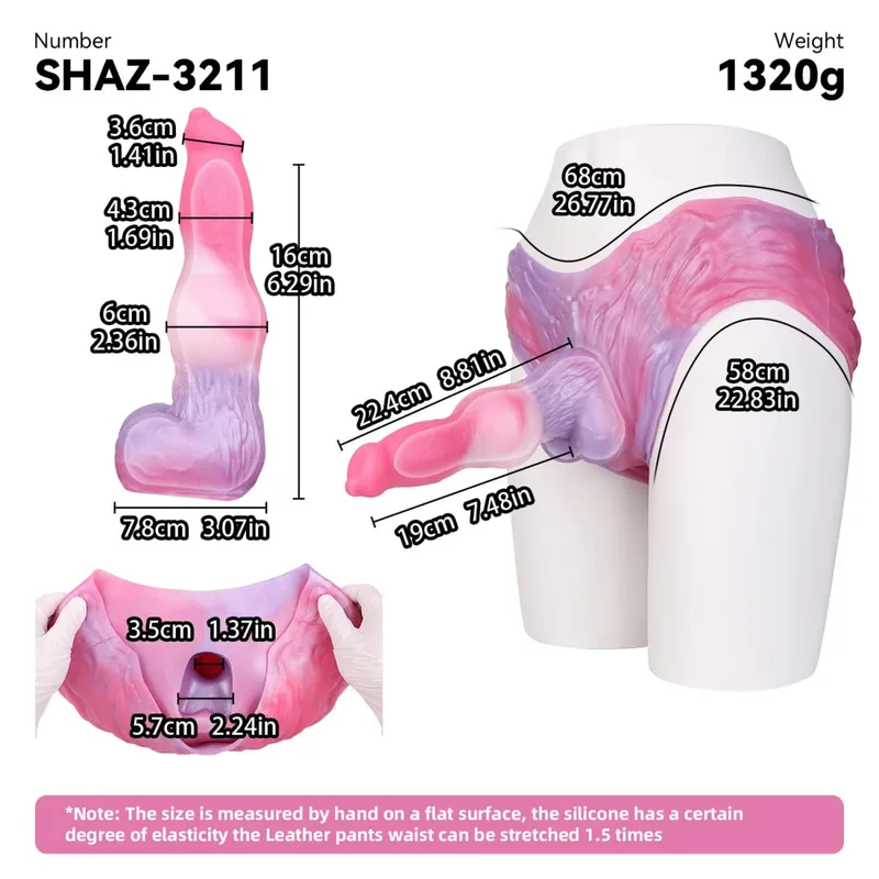 Strap On Cavallo lungo Guaina per dildo Imbracatura in silicone Mutandine per dildo Manicotto per pene indossabile Giocattolo adulto del sesso per uomini Preservativo riutilizzabile — image 22