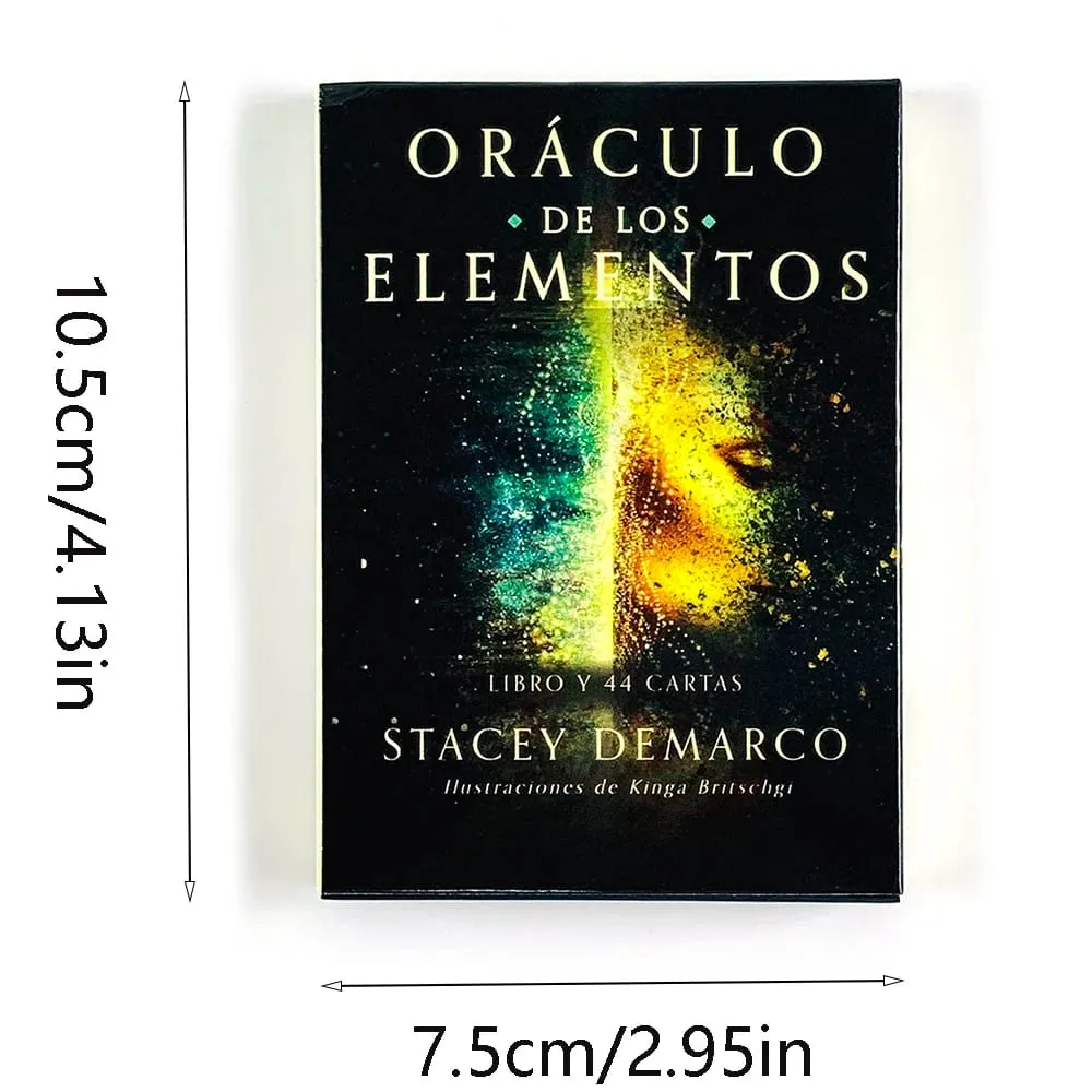 Oráculo De Los Elementos Oracle Cards Baraja De 44 Cartas Versión En Español Guía Espiritual Elemental Juegos De Mesa De Adivinación — image 6