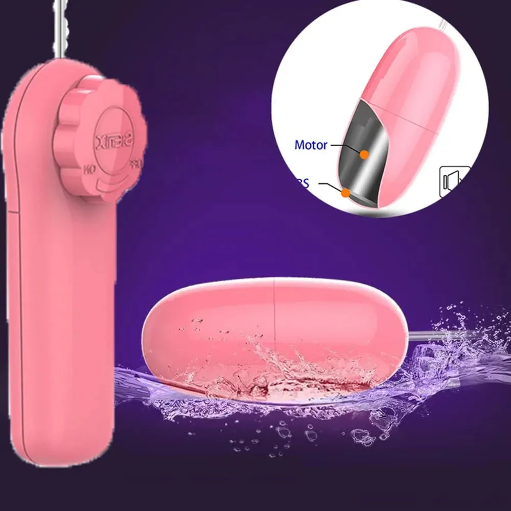 Mini Jump Egg Vibrator Vandtæt fjernbetjening Vibrerende Kugle Klitoral G-Spot Stimulatorer Masaturbation Sexlegetøj til voksne — image 1