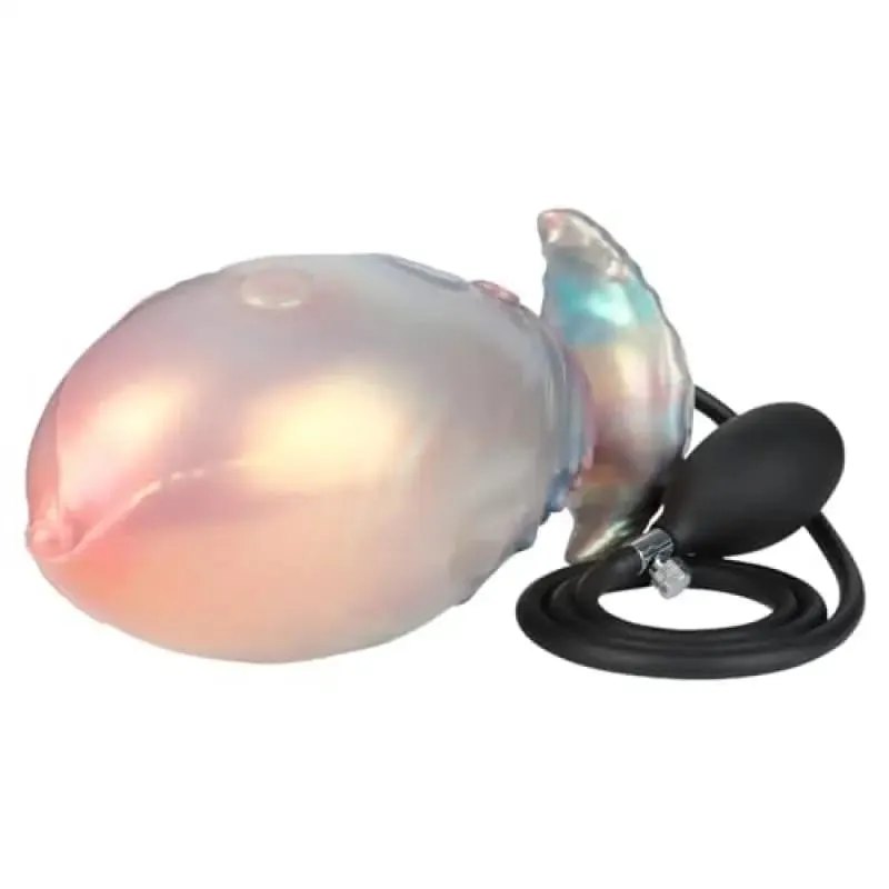 Monster Dildo Tentakel Tiup Fantasi Anal Plug dengan Ketebalan Dapat Disesuaikan Dasar Kurva Mainan Seks Tiup Tebal untuk Wanita Pria — image 6
