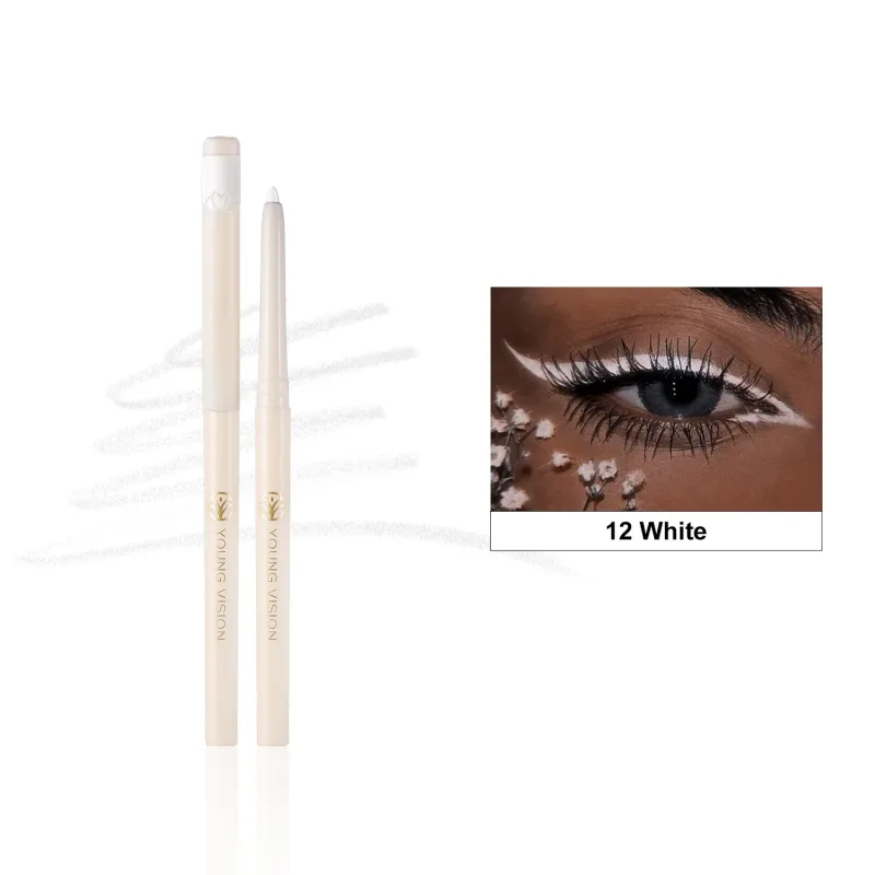 Silky Long Lasting Eye LinerดินสอBlade Tip Natural Matteไวน์อายไลเนอร์สีแดงง่ายต่อการสีและกันน้ำEye Make Upเครื่องสำอาง — image 18