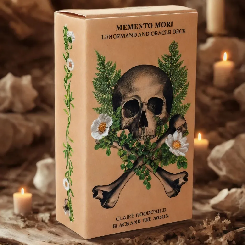 Memento Mori Lenormand and Oracle Deck by Claire Goodchild Ideal for divination lovers gift for spiritual enthusiast