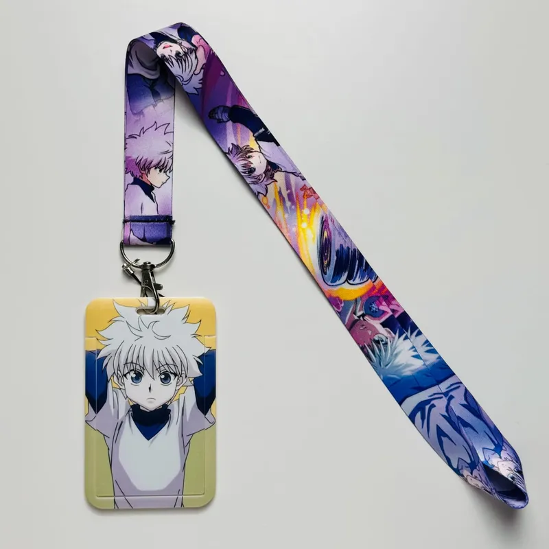 Postacie z anime Etui na karty Smycze Klucze Pasek na szyję Odznaka na kartę Brelok ID Karta kredytowa Okładka na kartę Powiesić linę Smycz lasso — image 7