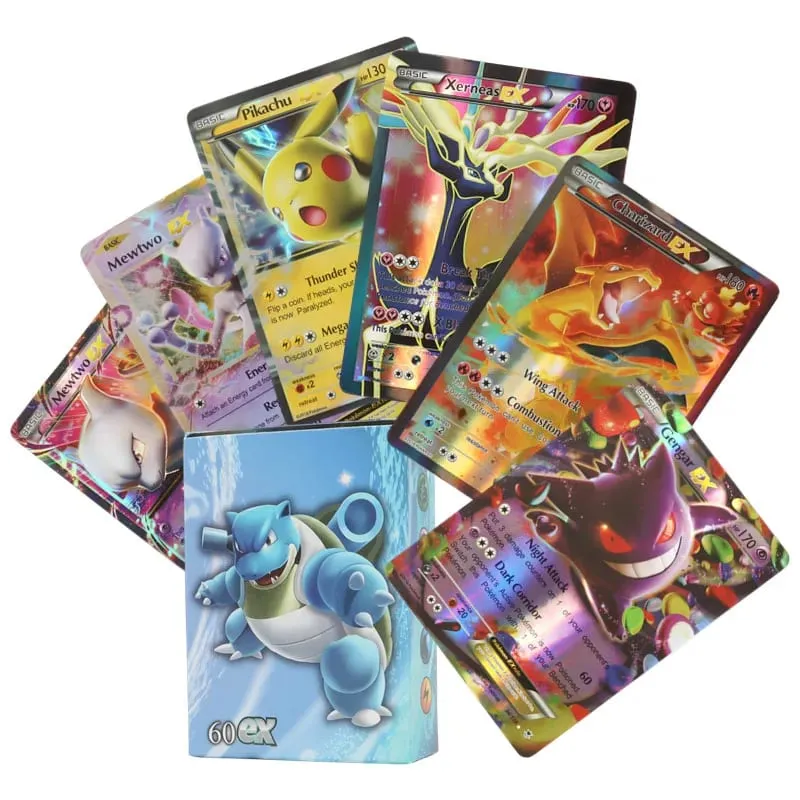 60/100Pcs Pokemon Shiningการ์ดภาษาอังกฤษรุ่นMEGA GX Vmaxแท็กEX Proxyคอลเลกชันการ์ดของเล่นเด็กของขวัญ — image 10
