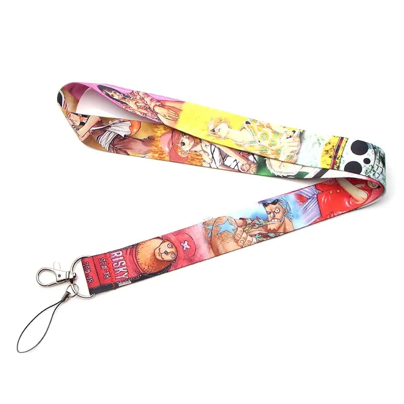 Pemegang Tauliah Rantai Kunci Lanyard Leher Untuk Pemegang Kad Kredit Pas Kad Akses Aksesori Anime Cosplay — image 16