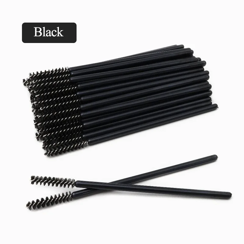 Baguettes de Mascara jetables, brosses à bobines, Micro outil d'extension de cils, maquillage, fourniture de cosmétiques de beauté, 50/100 pièces — image 8