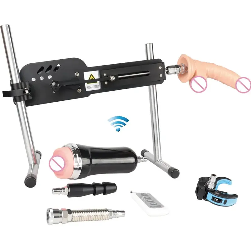 שדרוג מכונת סקס עם שלט רחוק Super Silent Ultra Adjustable Vac U Lock 30db 70W מכונת אהבה עם Big D חינם — image 25