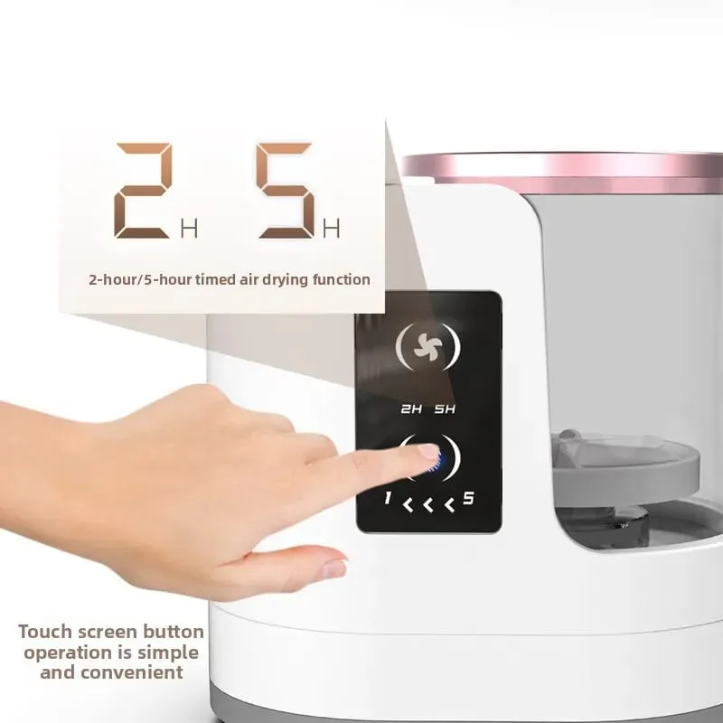 Tragbare Elektrische Make-Up Pinsel Waschmaschine Touch Timing Panel Schnelle Saubere Luft Dry Fit Pinsel Desktop Schönheit Werkzeug Reiniger