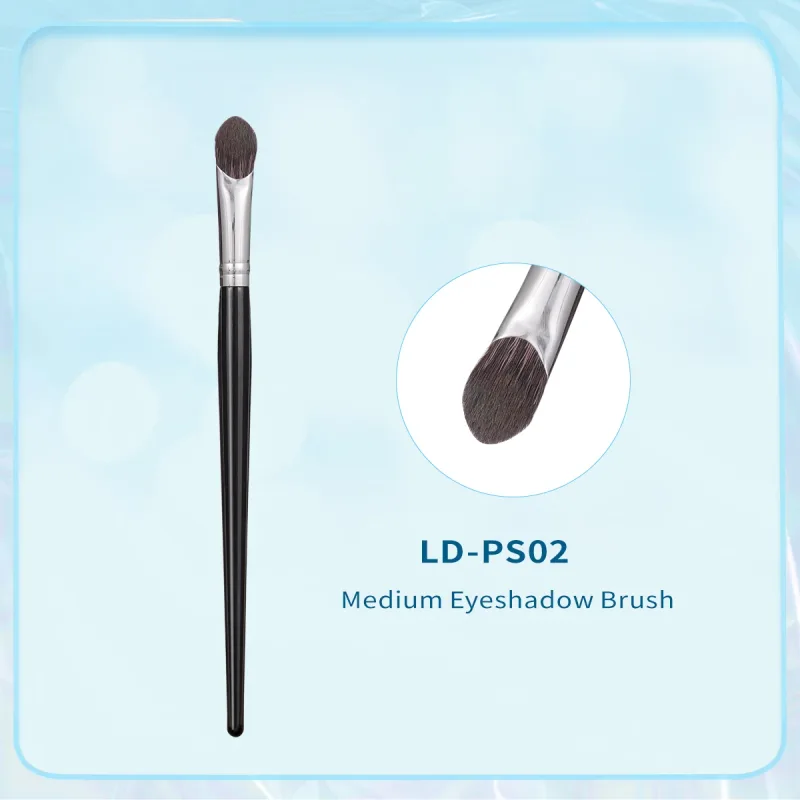 Ovw novos pincéis de maquiagem cabo preto macio macio sombra fundação corretivo mistura blush escova cosméticos ferramenta beleza — image 18