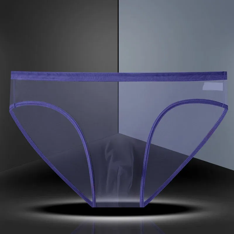 1-2 Buah Celana Dalam Pria Celana Dalam Ultratipis Transparan Mulus Celana Dalam Pria Seksi Jaring Bersirkulasi Celana Dalam Elastis Celana Pendek Celana Dalam — image 12