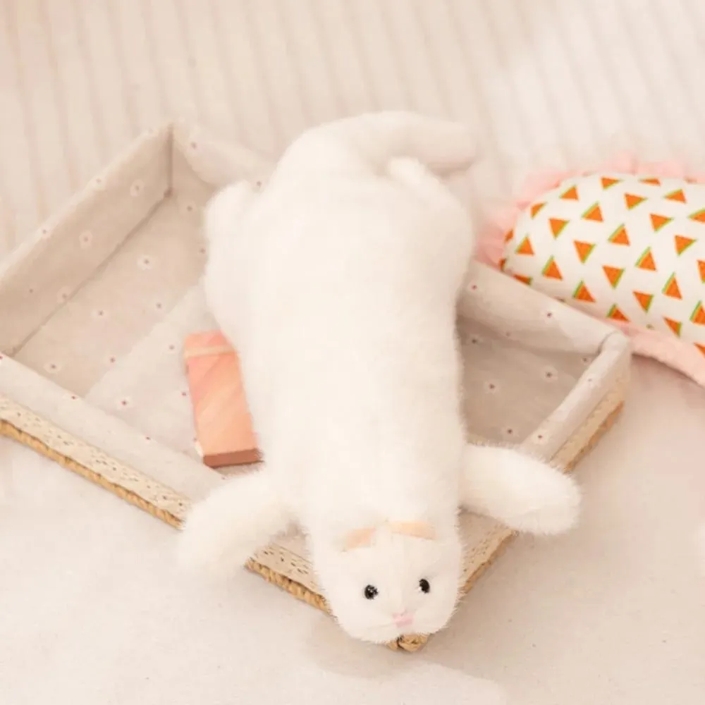 Oreiller en peluche de furet en peluche douce, Expression mignonne, coutures denses, Long coussin de furet, Texture moelleuse, jouet de furet en peluche, corps Long