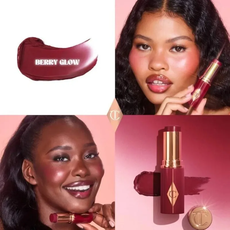 Charlotte Tilbury Liquid Foundation Cushion Foundation Indstilling Spray Pressed Powder Love 2 Farve Powder Blusher Øjenskygge Rouge — image 26