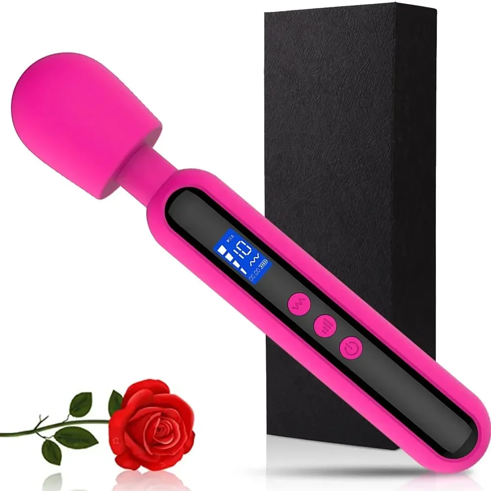 女性オナホールマッサージスティック 10 周波数 4 スピードシリコーン素材 LCD ディスプレイ振動スティック大人のセックス製品 — image 6
