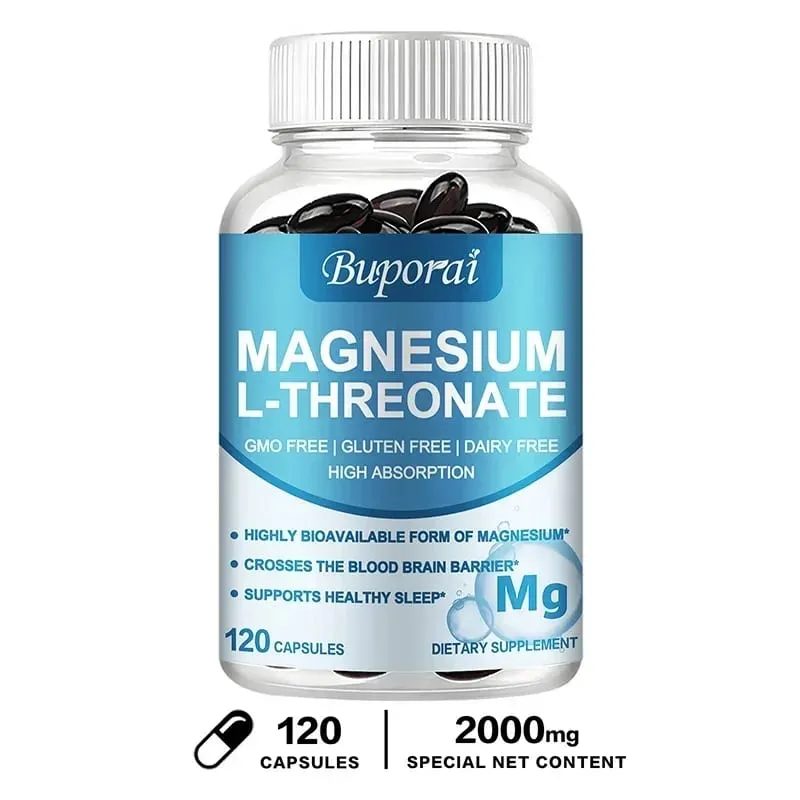 Magnezyum L Treonat - Odaklanma ve Hafıza Güçlendirici Sinir Fonksiyonunu Kas Gücünü Destekler Kemik ve Eklem Sağlığını Destekler — image 9