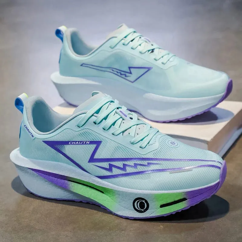 Men Running Shoes Carbon Board Speciality Marathon Athletic Nonskid Sneakers Sports Breathable Lightweight Women's Comfortable — image 13