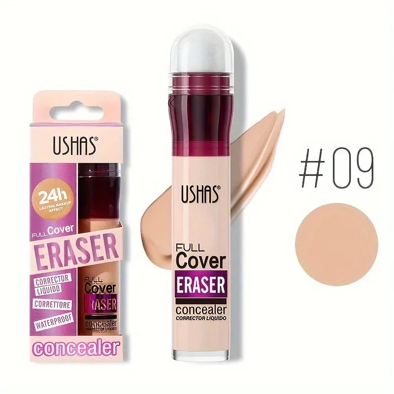 12 Color Sponge Head Liquid Foundation Makeup Concealer Trvalý voděodolný korektor pro plné krytí tmavých kruhů
