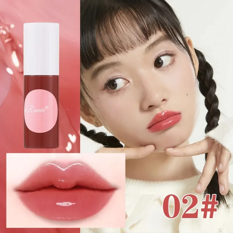 10 Color Lip Tint Stain Cheek Tint Moisturizing Liquid Lipstick Long-lasting Waterproof High Pigment Lipgloss Rouge Water Makeup — image 12