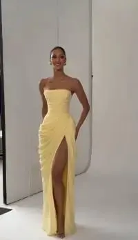 Frauen Sexy Solide Plissee Liebsten Kleid Dame Chic Off-schulter Backless Hohe Taille Split Kleider 2026 Sommer Abend Party kleid
