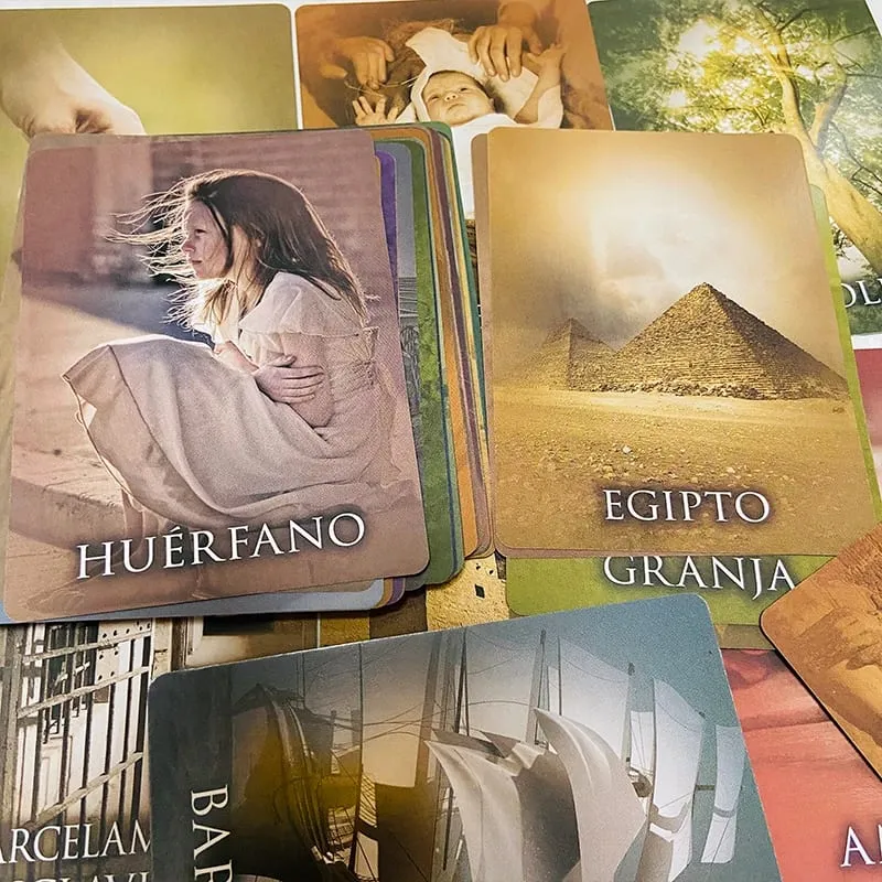 Kartu Oracle Kehidupan Masa Lalu 44 Buah Permainan Papan Edisi Spanyol Oracle Deck — image 5