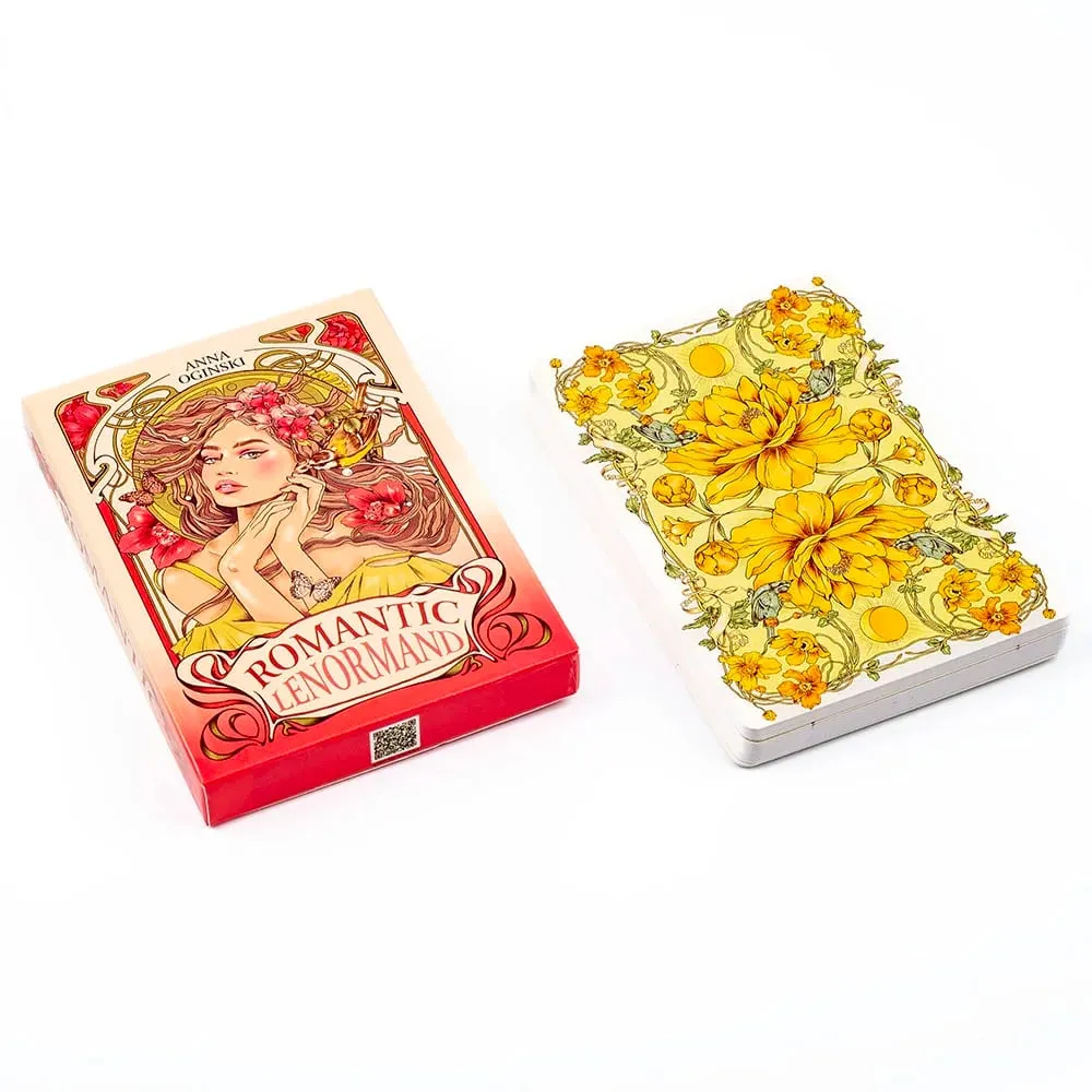 37 Adet Kartları Romatic Lenormand Tarot Güverte Tam İngilizce Versiyonu Oracles Güverte Kız Masa Oyunları 10.2*7.2 Cm — image 3