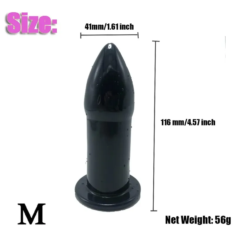 Juego de 5 unidades de tapón Anal con forma de bala, Kit de entrenamiento con tapón Anal, dilatador, entrenamiento progresivo, juguete sexual para adultos para mujeres, hombres y parejas