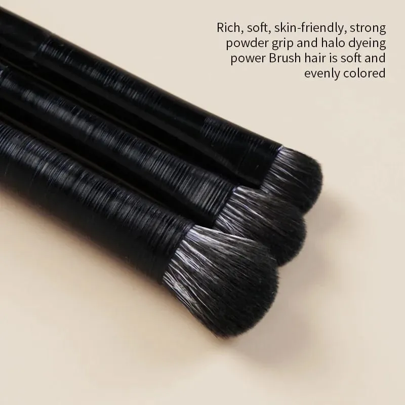 Přírodní štětce na líčení očí Sada štětců na oční stíny Štětec na kontury obočí Štětec na oční linky Ženy Oči Kosmetické prolínání detailů Nástroje na líčení — image 2
