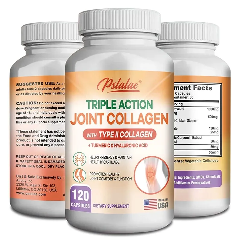 Triple Action Joint Collagen พร้อมคอลลาเจน Type II - ส่งเสริมสุขภาพและความสบายของข้อต่อ บรรเทาอาการปวด สร้างใหม่ รักษากระดูกอ่อน — image 1