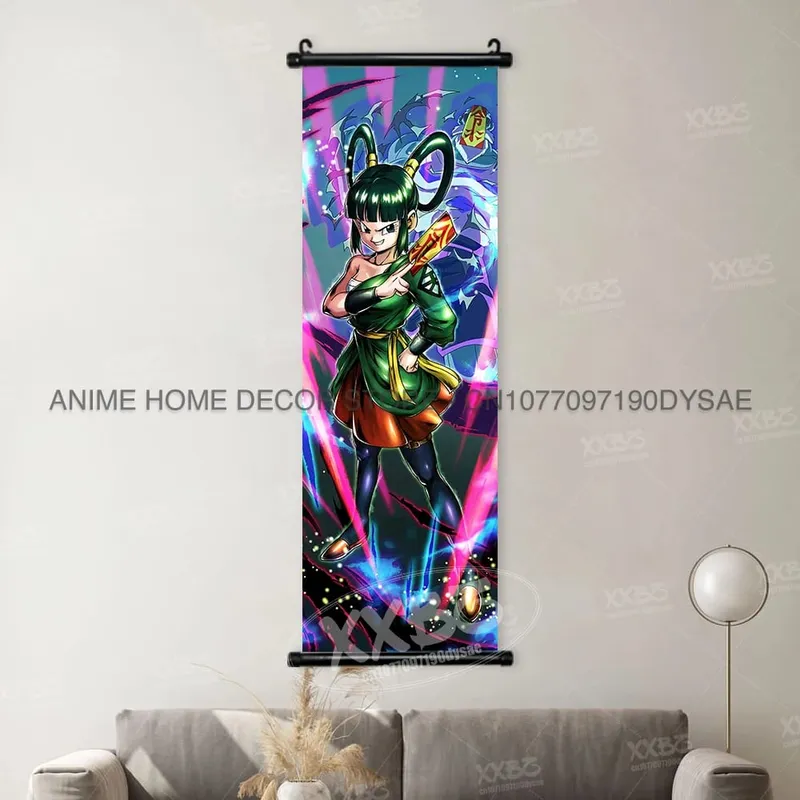 Dragon Ball Posters Anime Figures Wall Art Frieza Home Decor VegetaIII Scrolls Picture Goku Hanging Painting Son Gohan Wallpaper — image 10