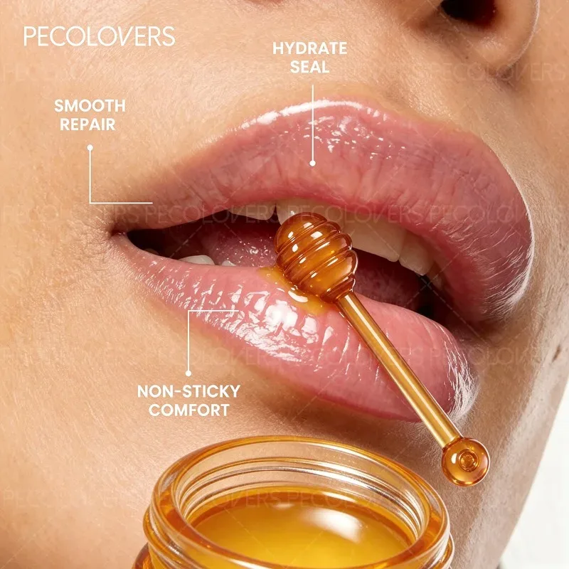 1PC Gincu Periuk Madu Buah Dapat Melembapkan Bibir Untuk Masa Yang Lama dan Boleh Di Sapu Berulang Kali Untuk Menyuburkan Bibir dan Mekap Bibir — image 4