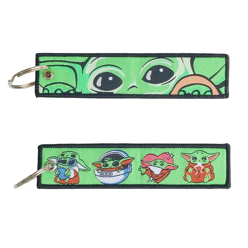 Embroidery Cool Eagle Beak Keychain Lanyard Anime Manga Series Badge Holder USB Pendant Portable Key Lanyard Accessories — image 45