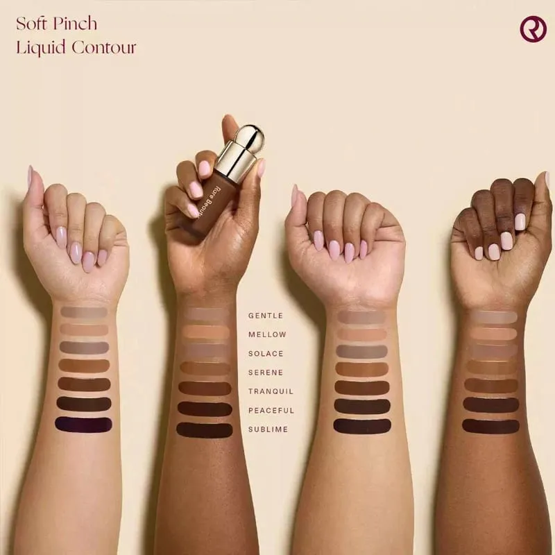 Rare Beauty 3D Face Contour Tekutý bronzer Odstín Hladký melír Zrcadlový Trvalý přirozený Nos Shadow Vodotěsný rozjasňující make-up — image 4