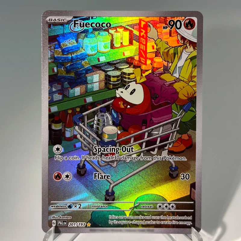 Paldea Evolved การ์ด PKM PTCG4-C GX Rainbow Magikarp Raichu Tyranitar Iono คอลเลกชันที่หายาก Battle ของเล่นของขวัญสำหรับงานอดิเรก — image 12