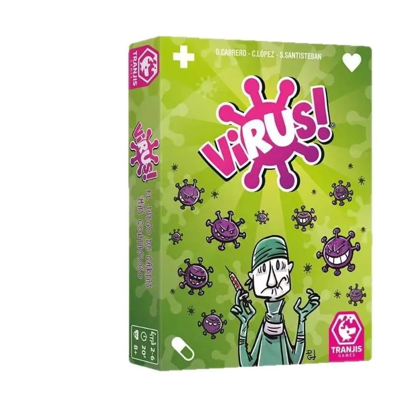 Interessant Virus Card Game & Virus Evolusion 2 Det smitsomt sjove brætspil til bryllupsfødselsdagsfest brætspil — image 5