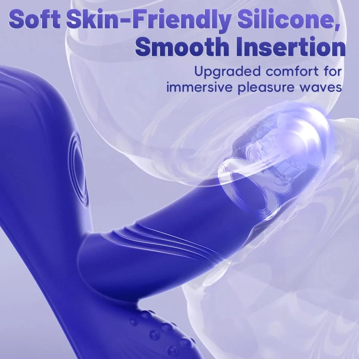 Penunggang Pengisaran Tujahan Vibrator - Alat Pengisar Seks Kawalan Jauh dengan 9 Tujahan Getaran untuk Kelentit Perineum G Spot Rangsangan — image 6
