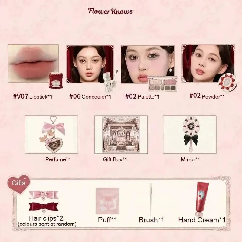 Hoa Biết Dâu Cupid Hộp Bộ Trang Điểm Bộ Mỹ Phẩm Trọn Bộ Bảng Phấn Nén Má Hồng Son Môi Hộp Bí Ẩn — image 8