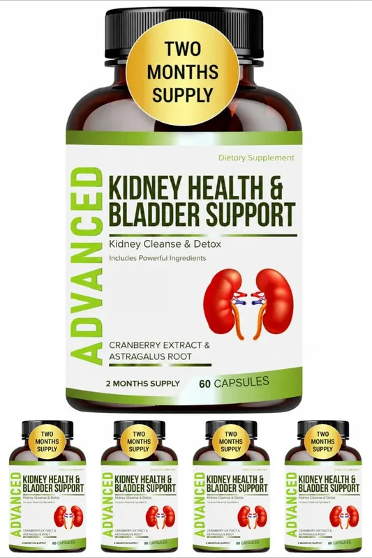 Suplemen Pendukung Ginjal untuk Pemulihan Ginjal dengan Chanca Piedra Cranberry Juniper Berries untuk Detoks dan Kesehatan Kandung Kemih 60 Hitung — image 11