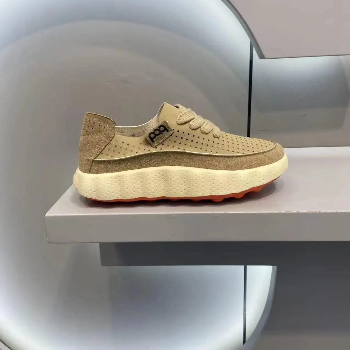 New Summer Men Sneakers Breathable Running Shoes Chunky Platform Casual Shoes Non Slip Male Outdoor Walking Jogging Footwear — image 7