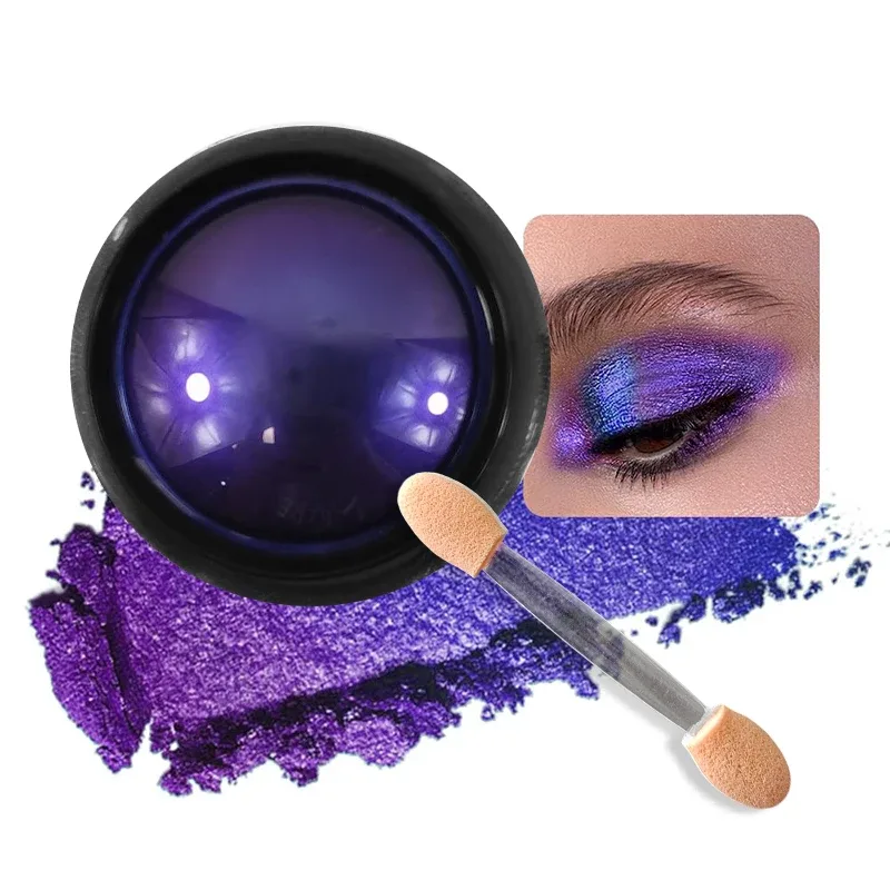 Poudre de fard à paupières caméléon multi-chrome, pigment changeant holographique multi-chrome pour le maquillage des yeux, Nail Art, Cosplay — image 13