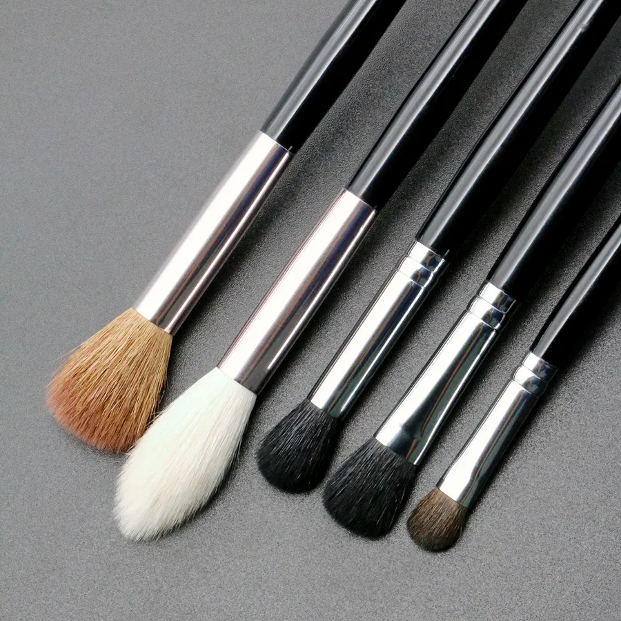 Highlighter-Make-up-Pinsel, Rouge, natürliches Haar, hochwertiger Lidschatten-Mixer, Kontur-Augenbrauen-Lidschatten-Make-up-Pinsel — image 3