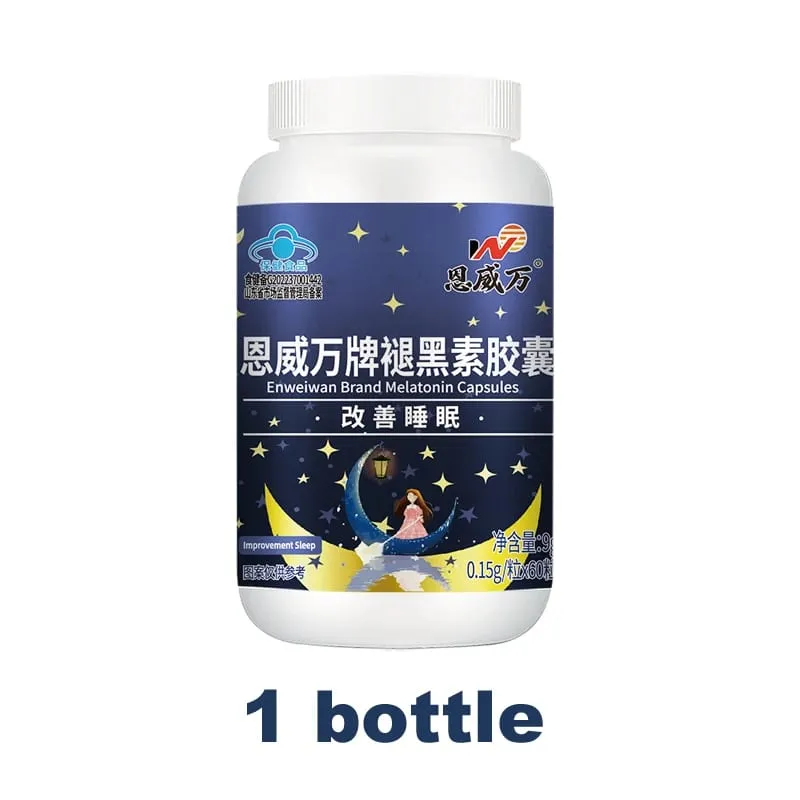 Kapsul Melatonin Tidur Nyenyak & Kognisi Otak Kekuatan Tambahan Liposomal Melatonin dengan Vitamin B6 kesan berganda tidur berkualiti — image 8