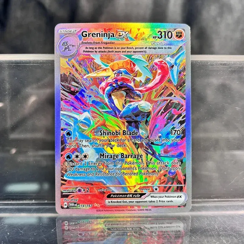 PKM Proxy Thẻ Cổ Điển Charizard Mew Với Ex Đơn Thẻ Bộ Sưu Tập PTCG Suicune Gx Tyranitar Gx Mất Thunder Lá Thẻ — image 8