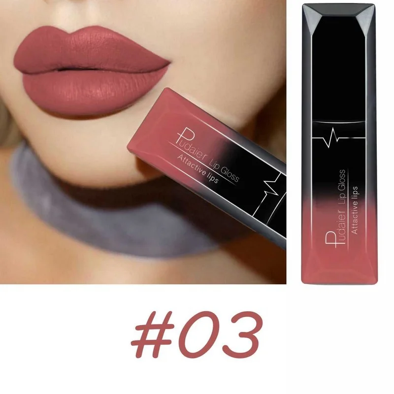 Samtiger, matter, flüssiger Lippenstift, wasserfest, 17 langanhaltende Farben, antihaftbeschichtet, kussfest, glatt, weicher Lippentönung für Mädchen — image 9