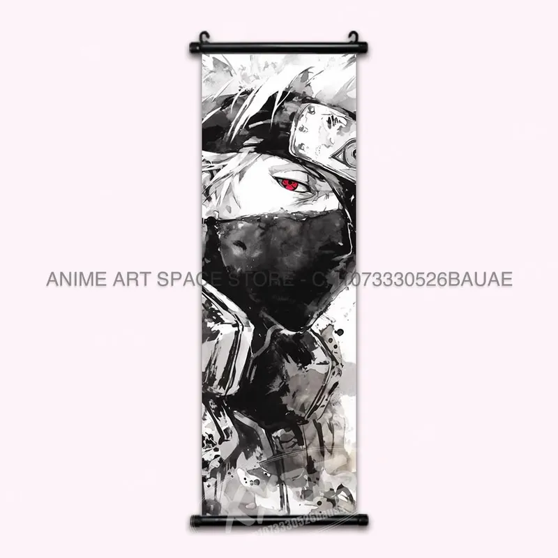 Anime Naruto Appeso Pittura Hatake Kakashi Wall Art Scrolls Immagine Uchiha Sasuke Home Decor Canvas Poster Haruno Sakura Murale — image 30