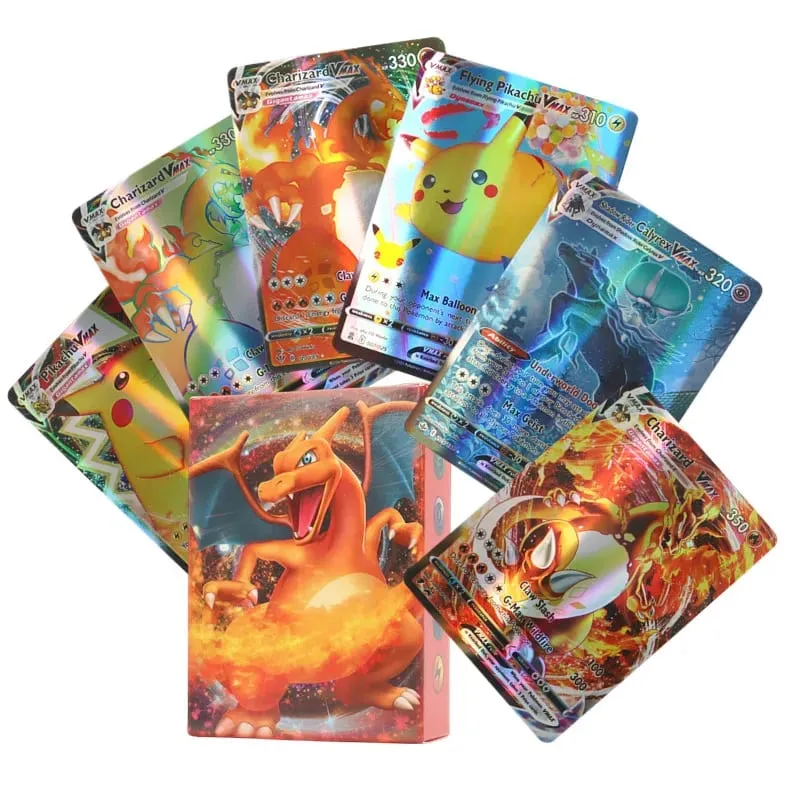 60/100Pcs Pokemon Shiningการ์ดภาษาอังกฤษรุ่นMEGA GX Vmaxแท็กEX Proxyคอลเลกชันการ์ดของเล่นเด็กของขวัญ — image 11