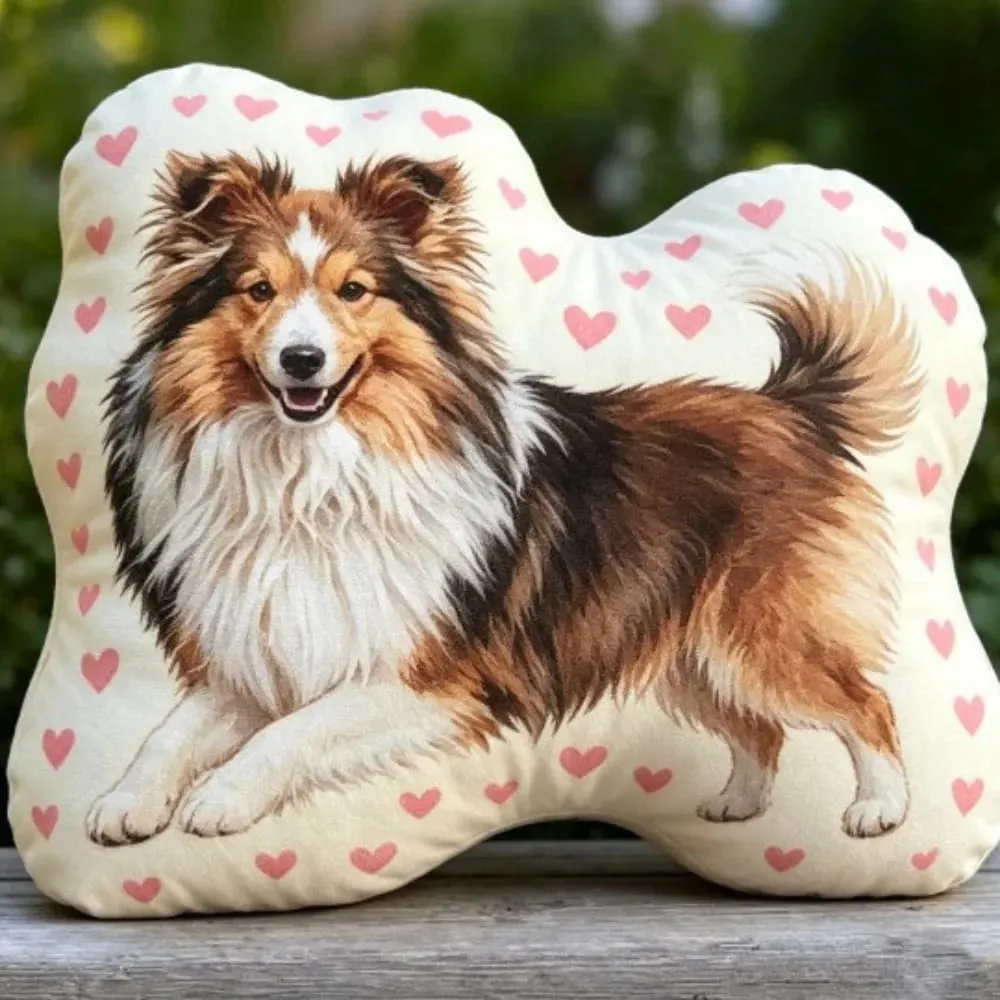 Dog Shaped Pillow Animal Throw Pillow Decorative Animal Pillow PP Cotton Filling Shiba Dog Cushion Contoured Shape — image 12