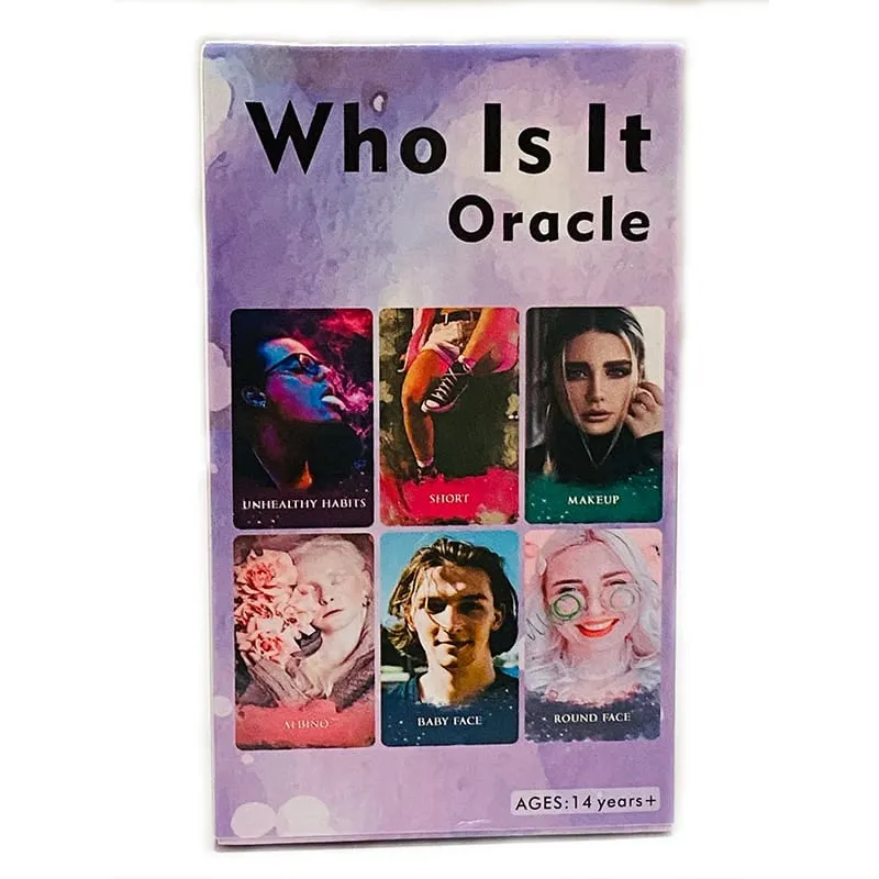 Siapa Itu Oracle Cards 78 Cards Divination Deck English Vision Edition Papan Tarot Bermain Permainan Untuk Parti — image 6