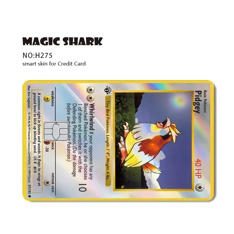Charizard Gyarados Venusaur Blastoise Mewtwo Squirtle Snorlax Holographic Laser Credit Debit Card Film Skin Sticker — image 22