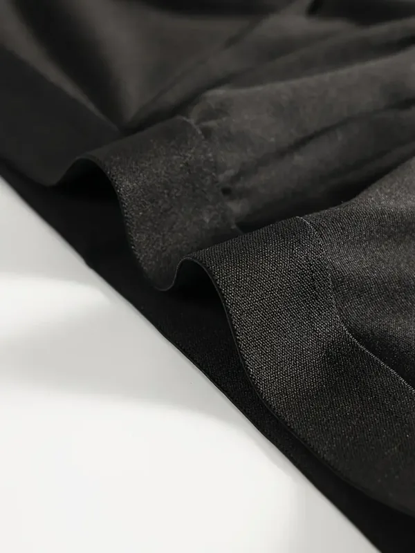Sous-vêtements pour hommes, couleur unie, slips très extensibles, respirants, à la mode, grande taille, 5 pièces/ensemble — image 6