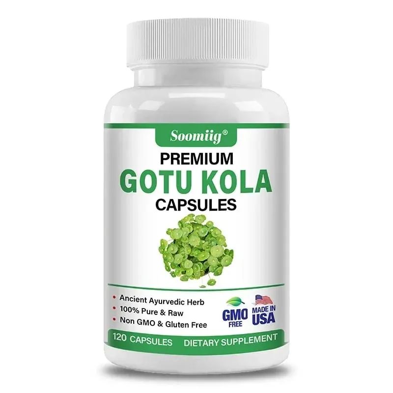 Premium Centella Asiatica Kapsülleri - Beyin Takviyesi - Beyin ve Sinir Sistemini Sakinleştirir Zihinsel Berraklık Cildi İyileştirir