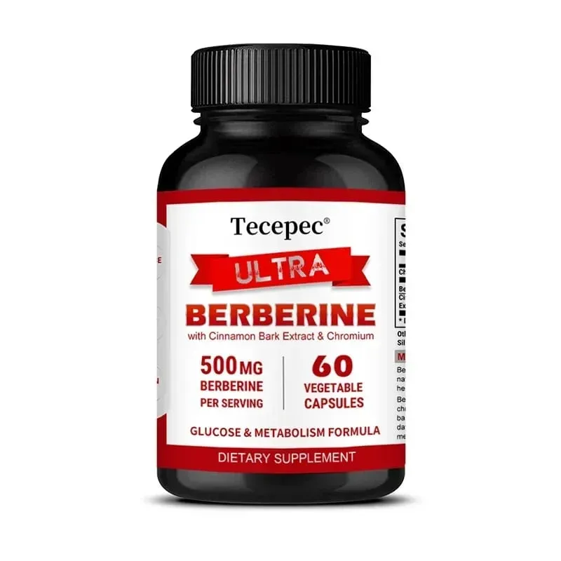 Kapsul Berberine HCl 500mg dengan Ceylon Cinnamon Menyokong Metabolisme Kolesterol GI Kardiovaskular & Kesejahteraan Imun Harian — image 9